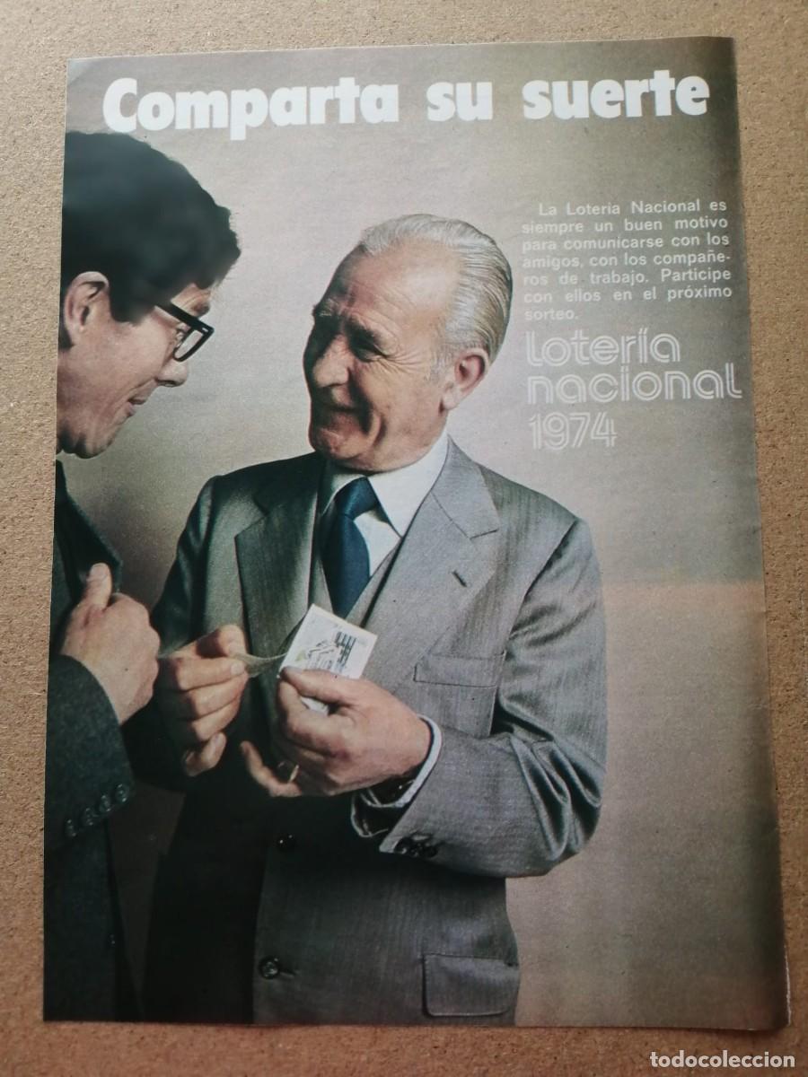 Otros Art&iacute;culos de Coleccionismo en Papel: ANUNCIO. LOTERIA NACIONAL