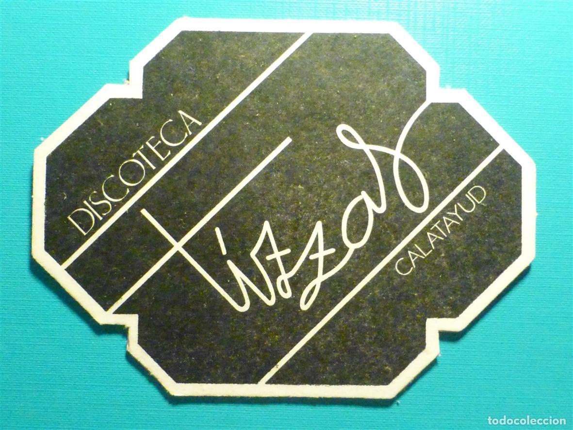 Otros Art&iacute;culos de Coleccionismo en Papel: Posavasos Pub - Disco-Bar - Discoteca Tizas - Tizzas - Calatayud - Zaragoza