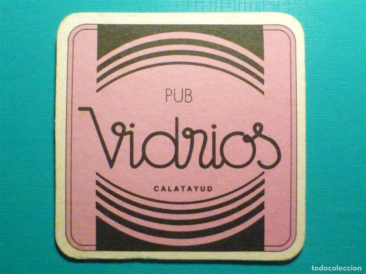 Otros Art&iacute;culos de Coleccionismo en Papel: Posavasos - Disco-Bar - Pub Vidrios - Calatayud - Zaragoza