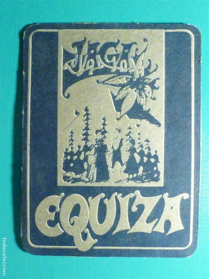 Otros Art&iacute;culos de Coleccionismo en Papel: Posavasos - Disco-Bar - Discoteca - Pub Equiza - Jaca - Huesca