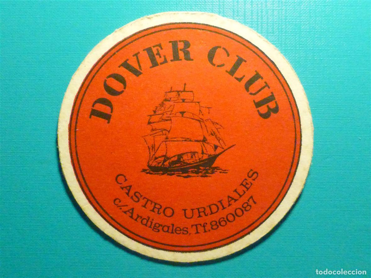 Otros Art&iacute;culos de Coleccionismo en Papel: Posavasos - Disco-Bar - Pub Dover Club - C/ Ardigales - Castro Urdiales - Cantabria