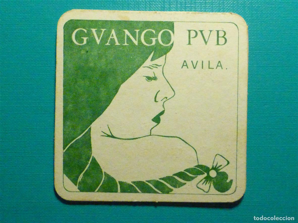 Otros Art&iacute;culos de Coleccionismo en Papel: Posavasos - Disco-Bar - Gvango - Guango Pub - &Aacute;vila