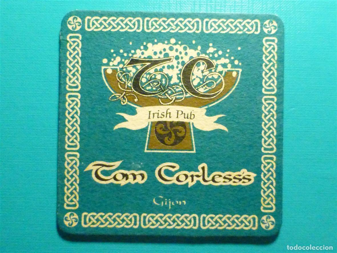 Otros Art&iacute;culos de Coleccionismo en Papel: Posavasos - Disco-Bar - Irish Pub - Tom Corless - Gij&oacute;n