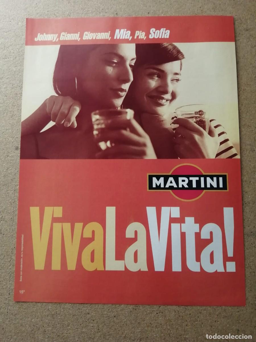 Otros Art&iacute;culos de Coleccionismo en Papel: ANUNCIO. MARTINI, VIVA LA VITA