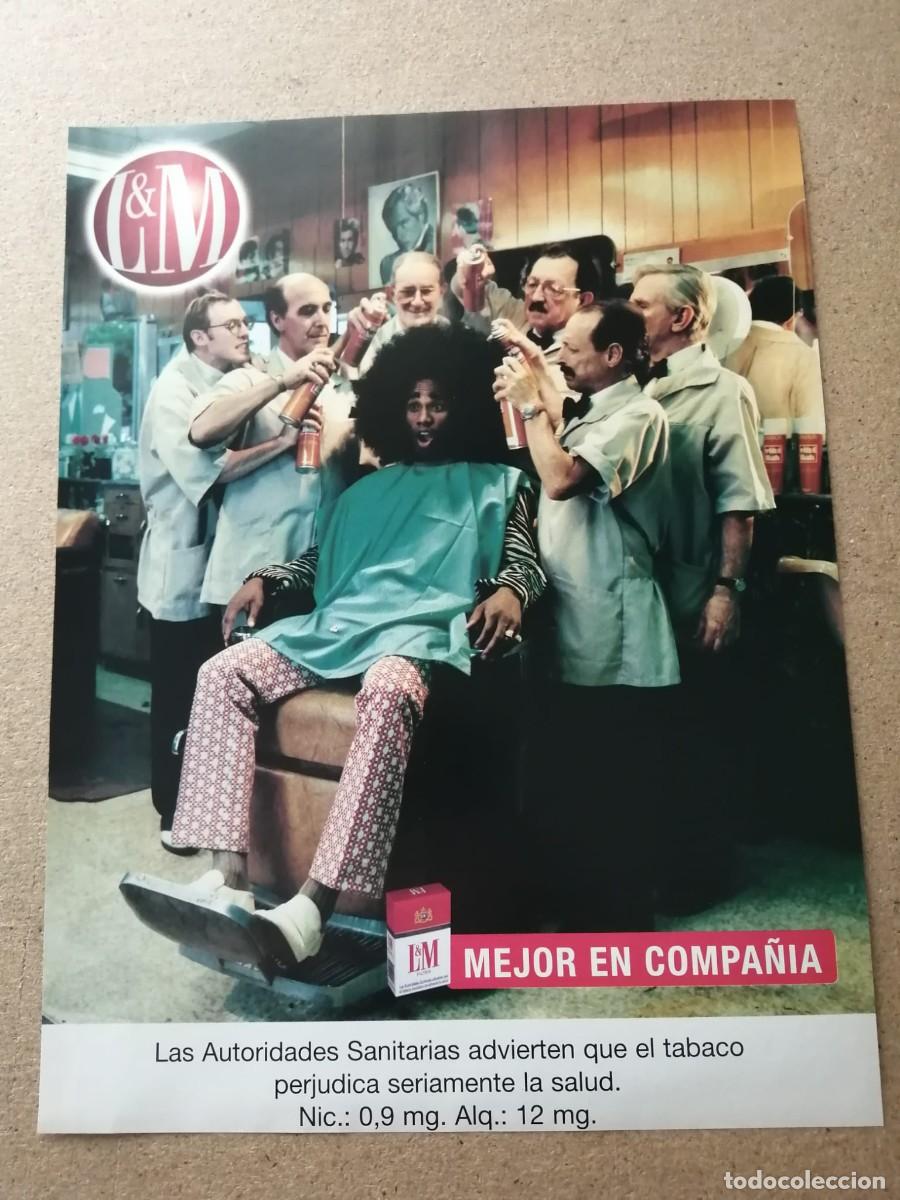 Otros Art&iacute;culos de Coleccionismo en Papel: ANUNCIO. L&M CIGARRILLOS