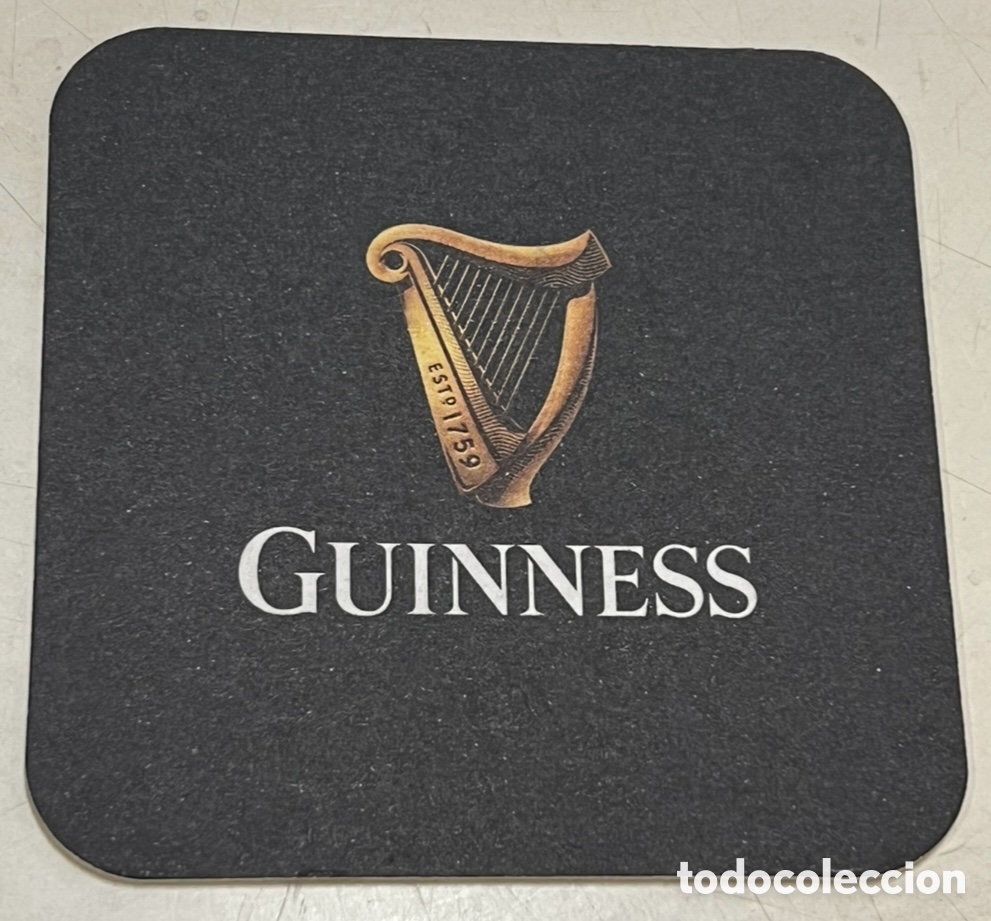 Otros Art&iacute;culos de Coleccionismo en Papel: Posavasos. Cerveza GUINNESS. Good Time.