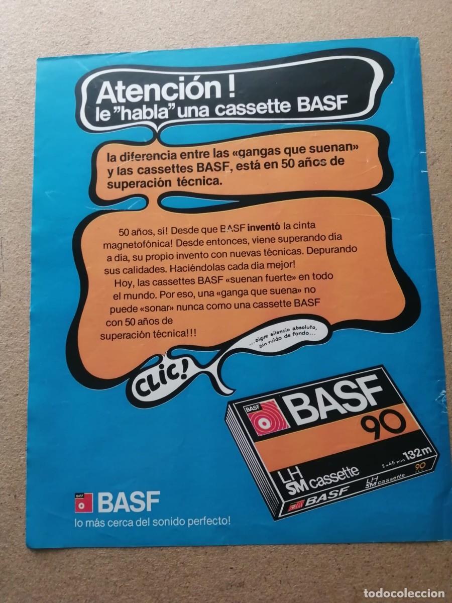 Otros Art&iacute;culos de Coleccionismo en Papel: ANUNCIO. CASSETTE BASF
