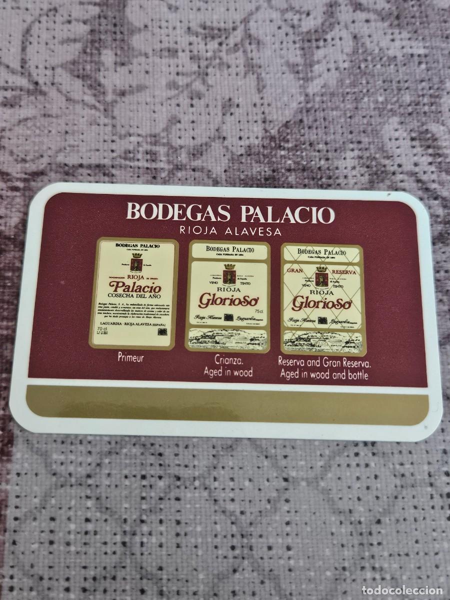 Otros Art&iacute;culos de Coleccionismo en Papel: Antigua Tarjeta Que Muestra Una Gu&iacute;a De A&ntilde;adas De Vinos Tintos De Bodegas Palacio De La Rioja.