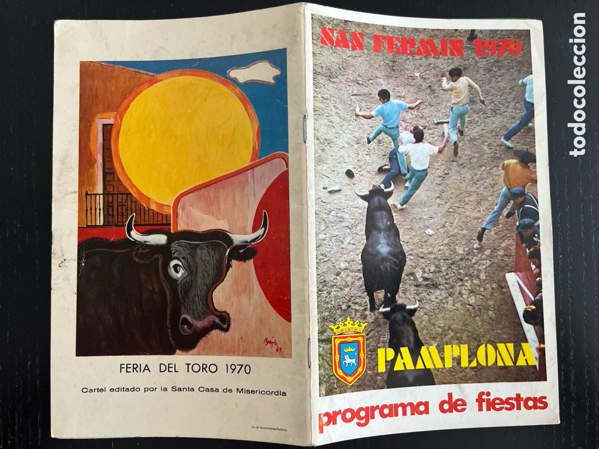Otros art&iacute;culos de coleccionismo en papel: Programa de San Ferm&iacute;n, 1970 - Foto 3