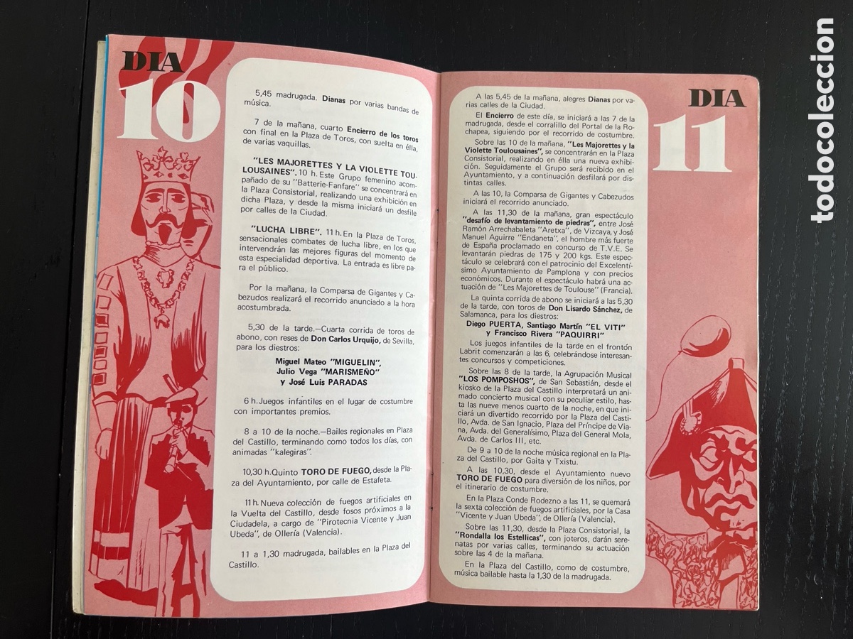 Otros art&iacute;culos de coleccionismo en papel: Programa de San Ferm&iacute;n, 1970 - Foto 8