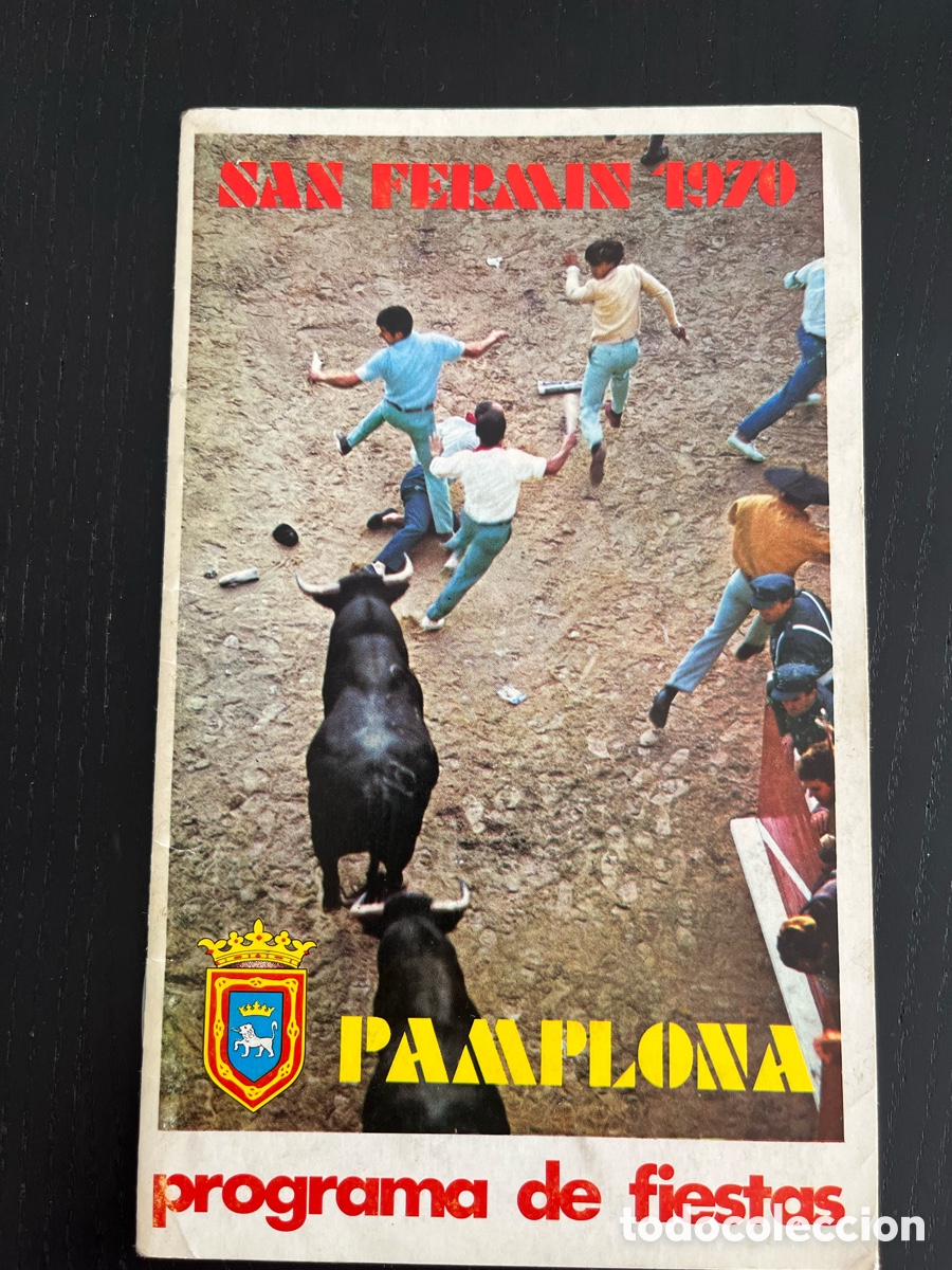 Otros Art&iacute;culos de Coleccionismo en Papel: Programa de San Ferm&iacute;n, 1970
