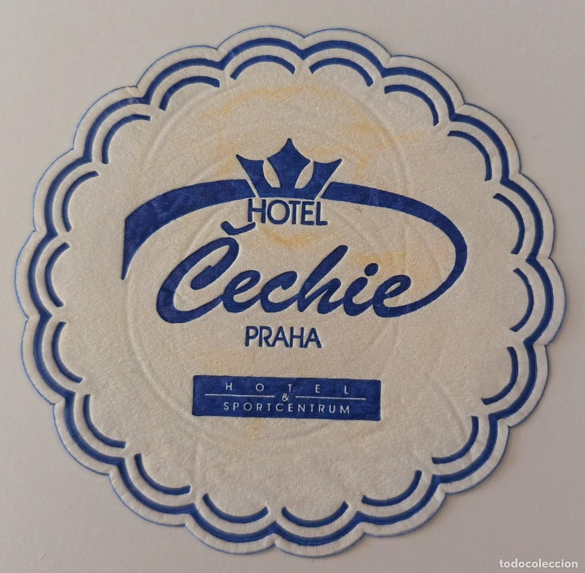 Otros Art&iacute;culos de Coleccionismo en Papel: Posavasos. Troquelado. Redondo. Hotel Cechie Praha.