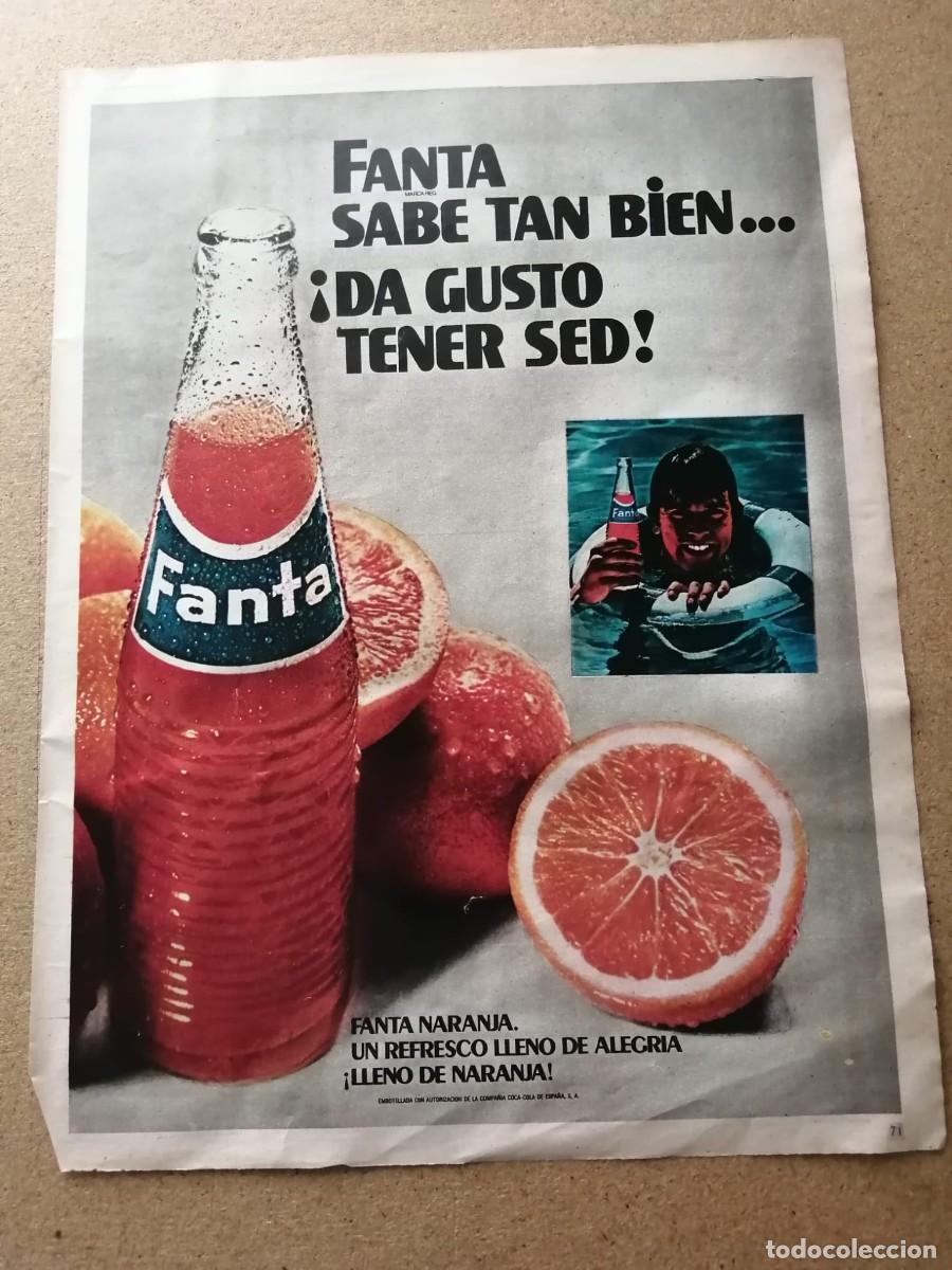 Otros Art&iacute;culos de Coleccionismo en Papel: ANUNCIO. FANTA NARANJA