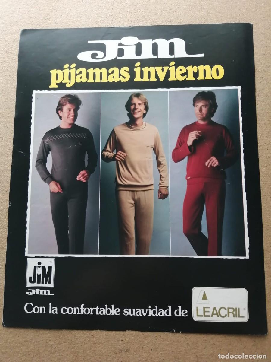 Otros Art&iacute;culos de Coleccionismo en Papel: ANUNCIO. PIJAMAS DE INVIERNO JIM