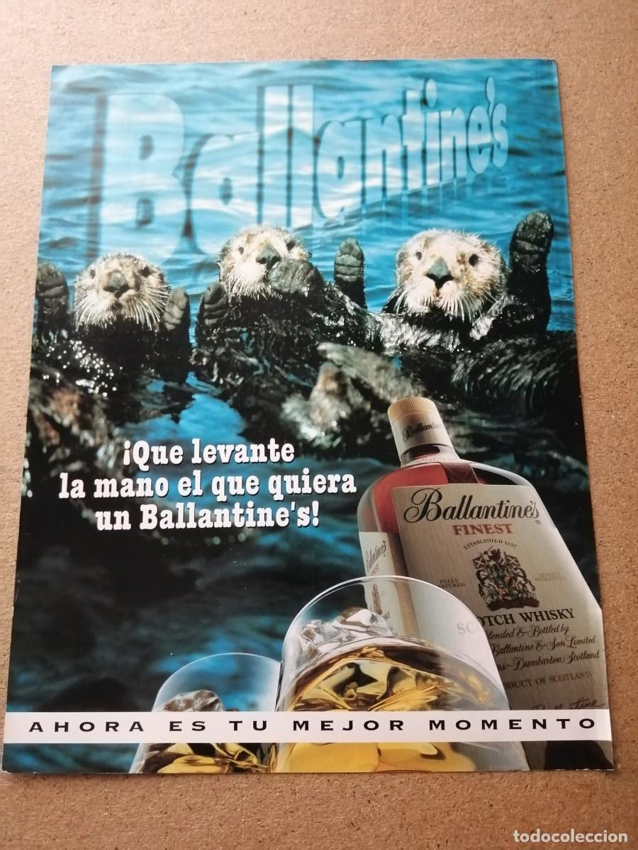 Otros Art&iacute;culos de Coleccionismo en Papel: ANUNCIO. BALLANTINE' S