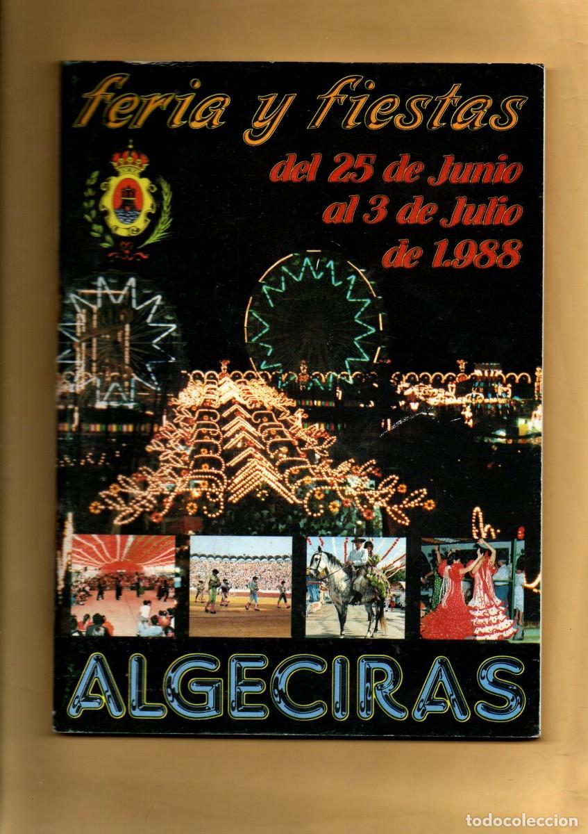 Otros Art&iacute;culos de Coleccionismo en Papel: ALGECIRAS FERIA REAL 1988 REVISTA OFICIAL NUEVA