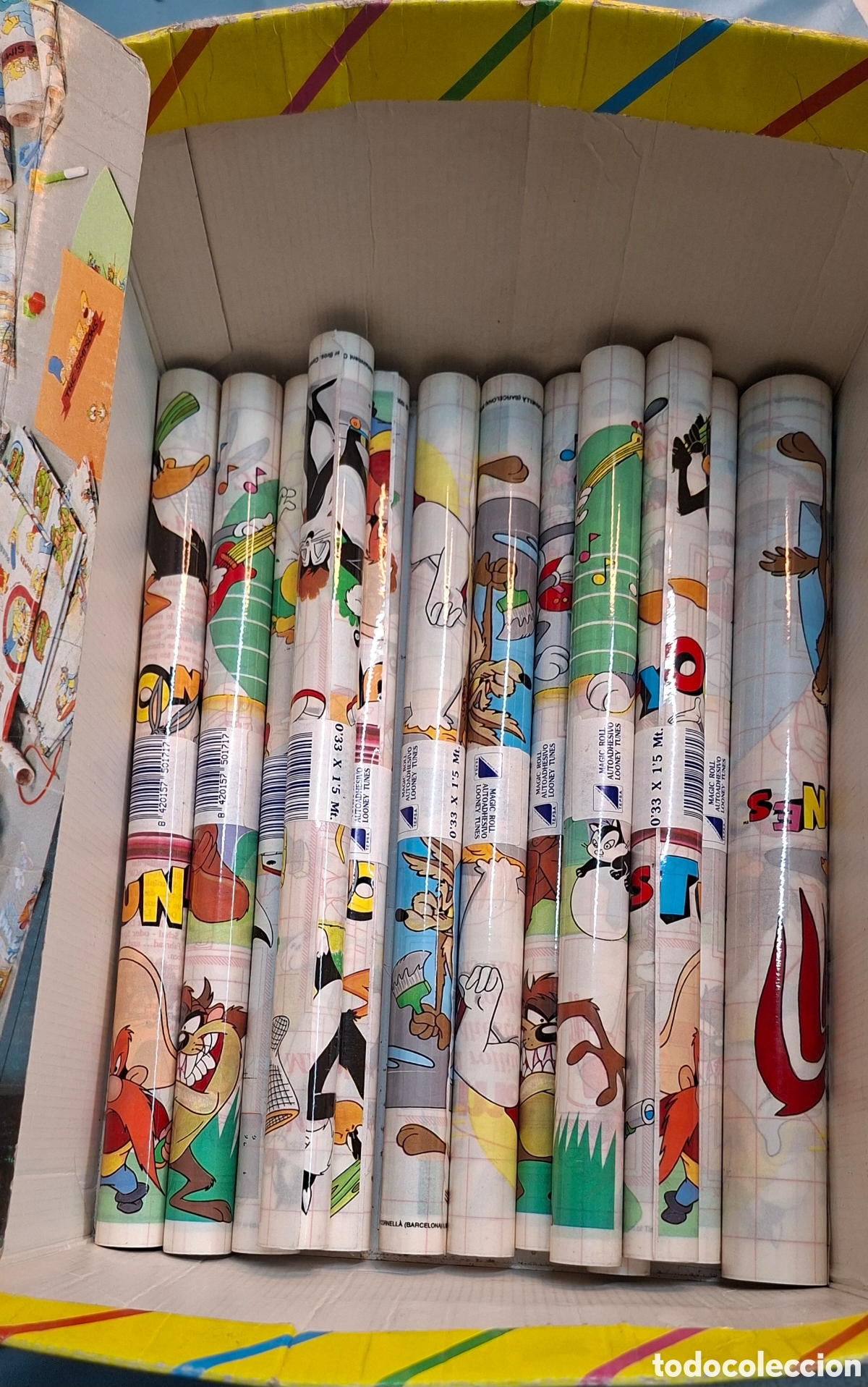 Otros Art&iacute;culos de Coleccionismo en Papel: Magic Roll adhesive Looney Tunes