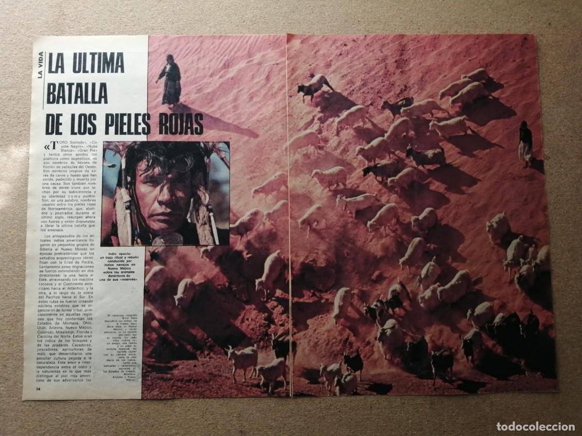 Otros Art&iacute;culos de Coleccionismo en Papel: REPORTAJE. LA ULTIMA BATALLA DE LOS PIELES ROJAS