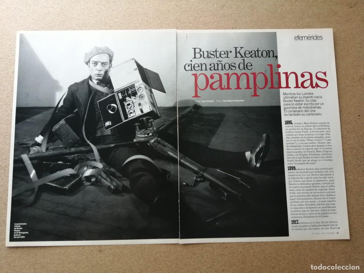Otros Art&iacute;culos de Coleccionismo en Papel: REPORTAJE. BUSTER KEATON, CIEN A&Ntilde;OS DE PAMPLINAS