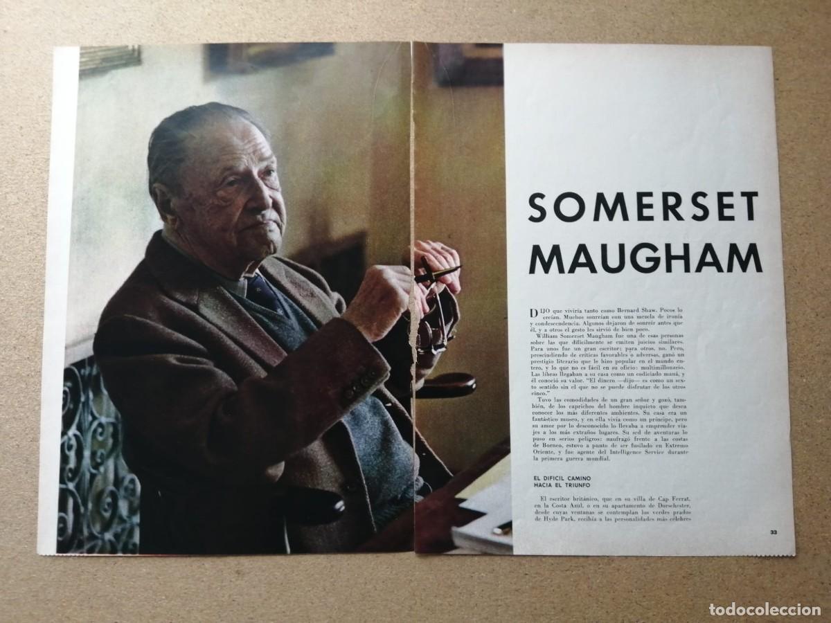 Otros Art&iacute;culos de Coleccionismo en Papel: REPORTAJE. SOMERSET MAUGHAM