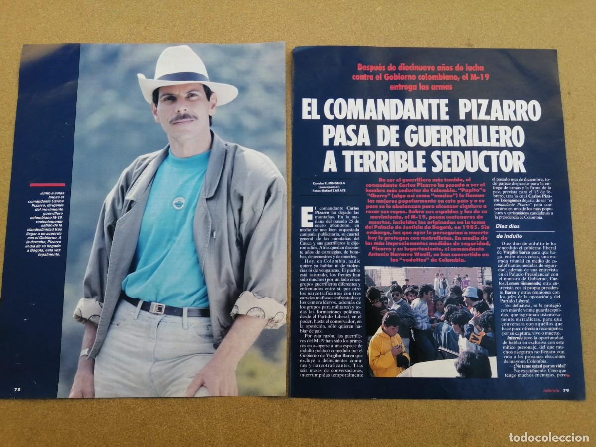 Otros Art&iacute;culos de Coleccionismo en Papel: REPORTAJE. EL COMANDANTE PIZARRO PASA DE GUERRILLERO A TERRIBLE SEDUCTOR