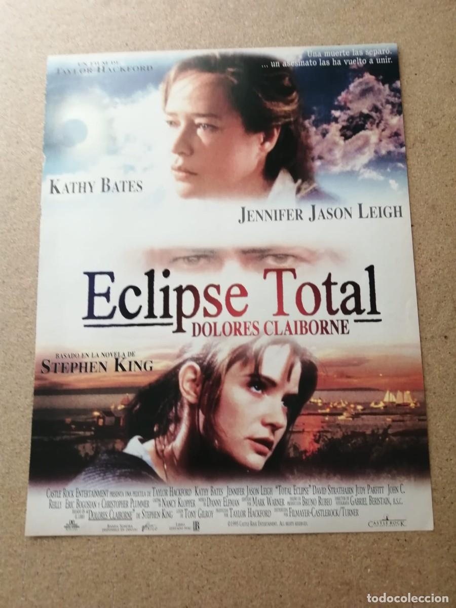 Otros Art&iacute;culos de Coleccionismo en Papel: ANUNCIO PELICULA. ECLIPSE TOTAL (KATHY BATES - CHRISTOPHER PLUMMER -JENNIFER JASON LEIGH)