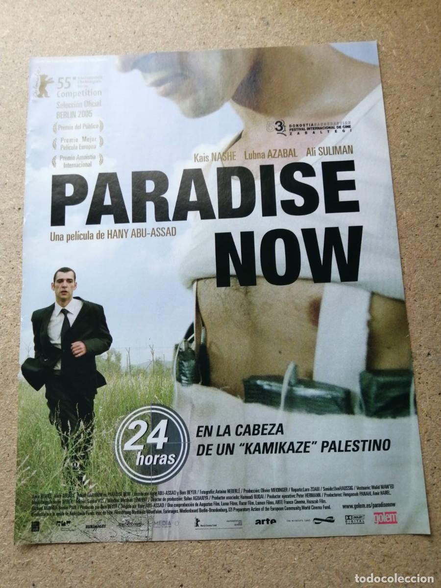 Otros Art&iacute;culos de Coleccionismo en Papel: ANUNCIO CINE. PARADISE NOW