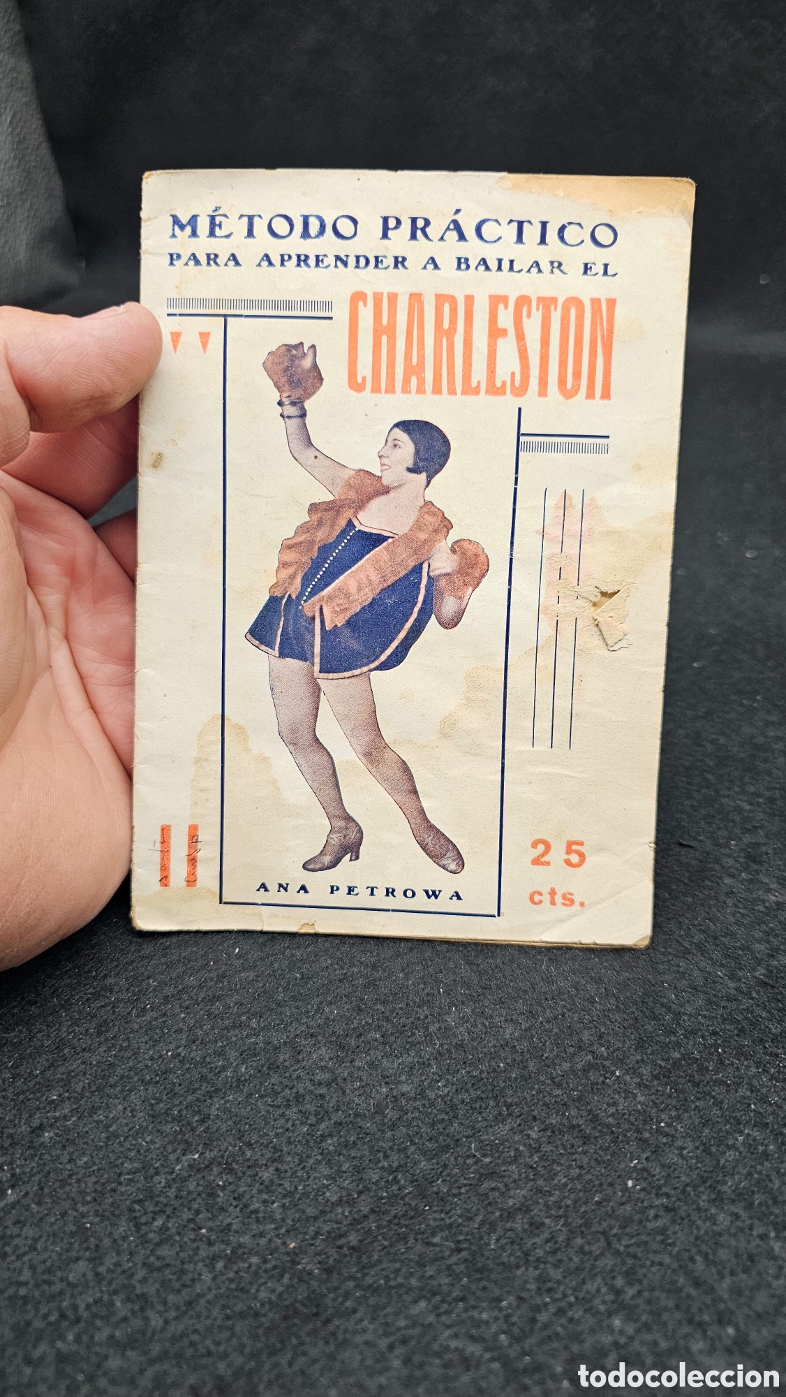 Otros Art&iacute;culos de Coleccionismo en Papel: M&eacute;todo pr&aacute;ctico para aprender a bailar Charleston d&eacute;cada de 1920