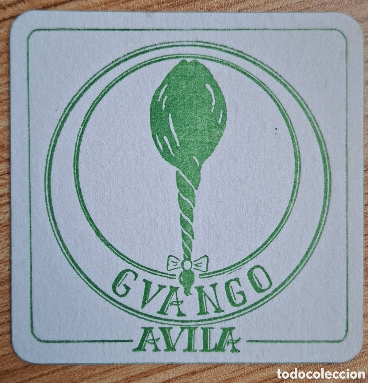 Otros Art&iacute;culos de Coleccionismo en Papel: Posavasos Guango - &Aacute;vila