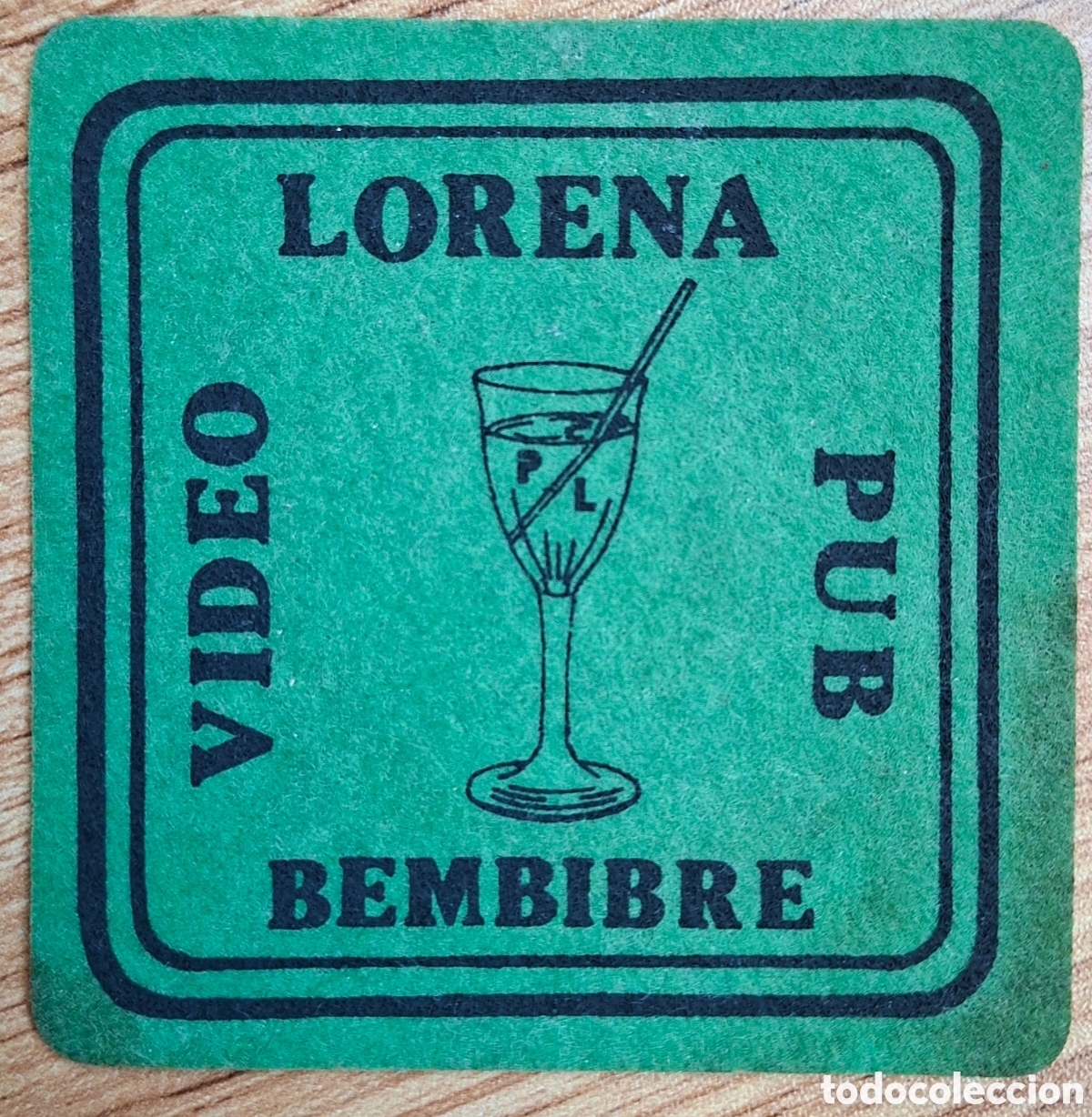 Otros Art&iacute;culos de Coleccionismo en Papel: Posavasos Video Pub Lorena - Bembibre (Le&oacute;n)