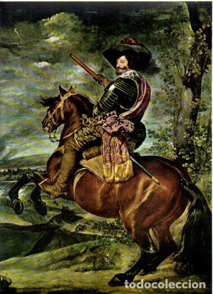 Otros art&iacute;culos de coleccionismo en papel: LAMINA V52955: Retrato Conde Duque de Olivares por Velazquez