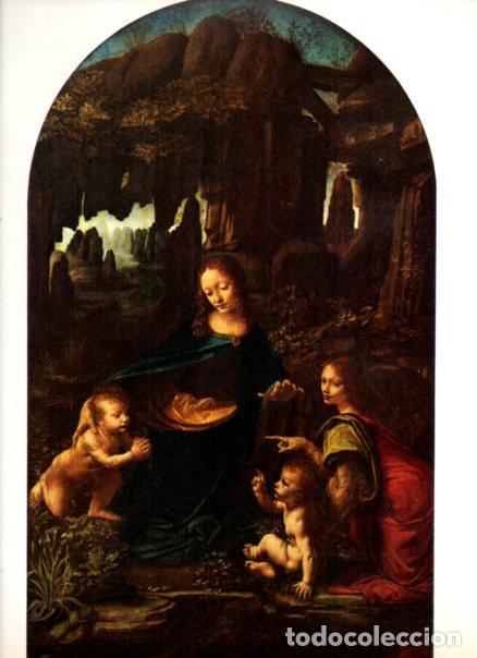 Otros art&iacute;culos de coleccionismo en papel: LAMINA V52834: La Virgen de la Rocas por Leonardo Da Vinci