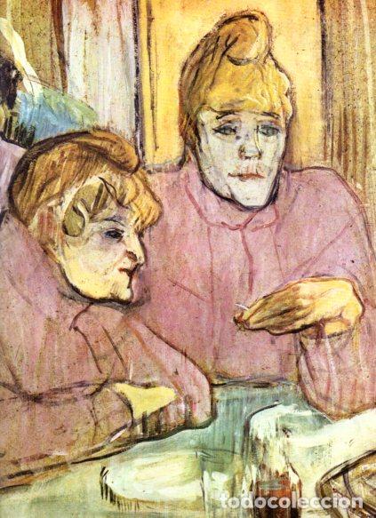 Otros art&iacute;culos de coleccionismo en papel: LAMINA V53055: Estas mujeres por Toulouse-Lautrec. Detalle