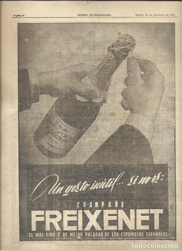 Otros art&iacute;culos de coleccionismo en papel: LAMINA 41161: P&ucirc;blicidad de Freixenet - VVAA