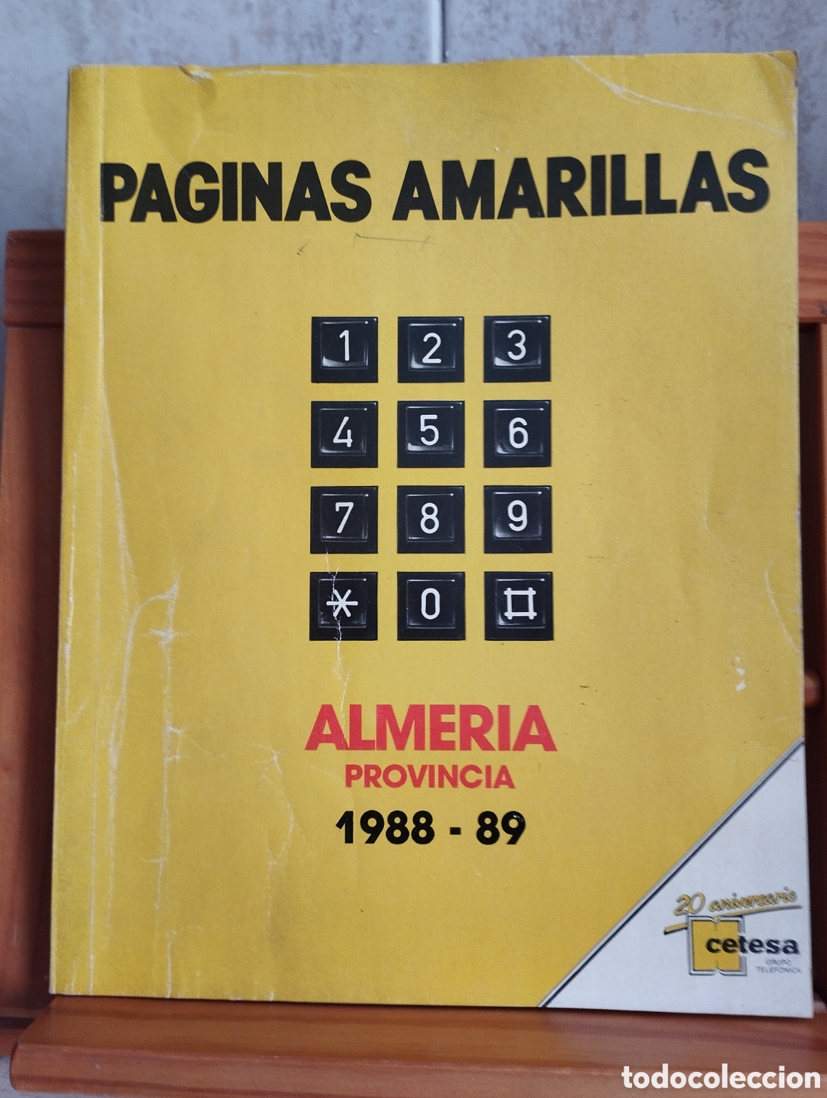 Otros Art&iacute;culos de Coleccionismo en Papel: TELEFONICA PAGINAS AMARILLAS ALMER&Iacute;A 1988-89