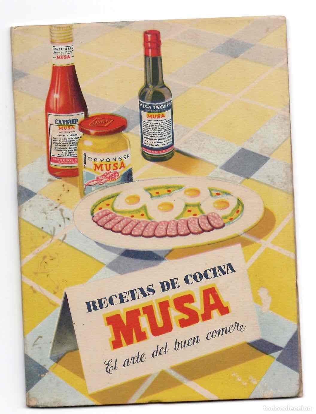 Otros Art&iacute;culos de Coleccionismo en Papel: RECETAS DE COCINA MUSA EL ARTE DEL BUEN COMER. C.1950