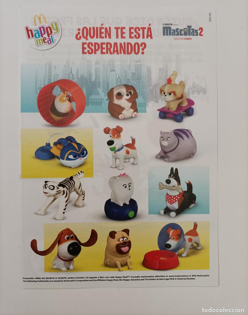 Otros Art&iacute;culos de Coleccionismo en Papel: flyer happy meal mcdonalds pets mascotas hoja promocional publicitaria publicidad