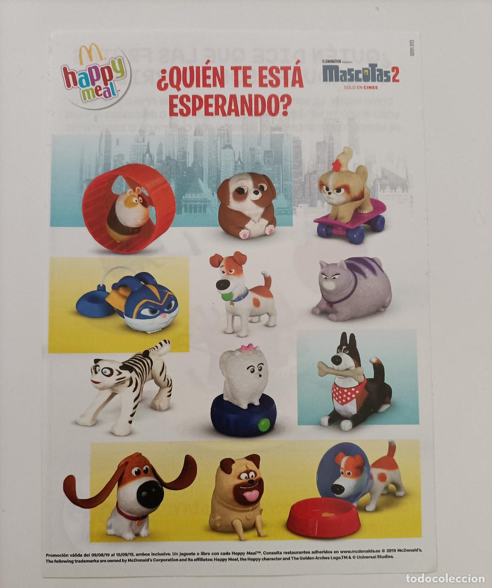 Otros Art&iacute;culos de Coleccionismo en Papel: flyer happy meal mcdonalds pets mascotas hoja promocional publicitaria publicidad