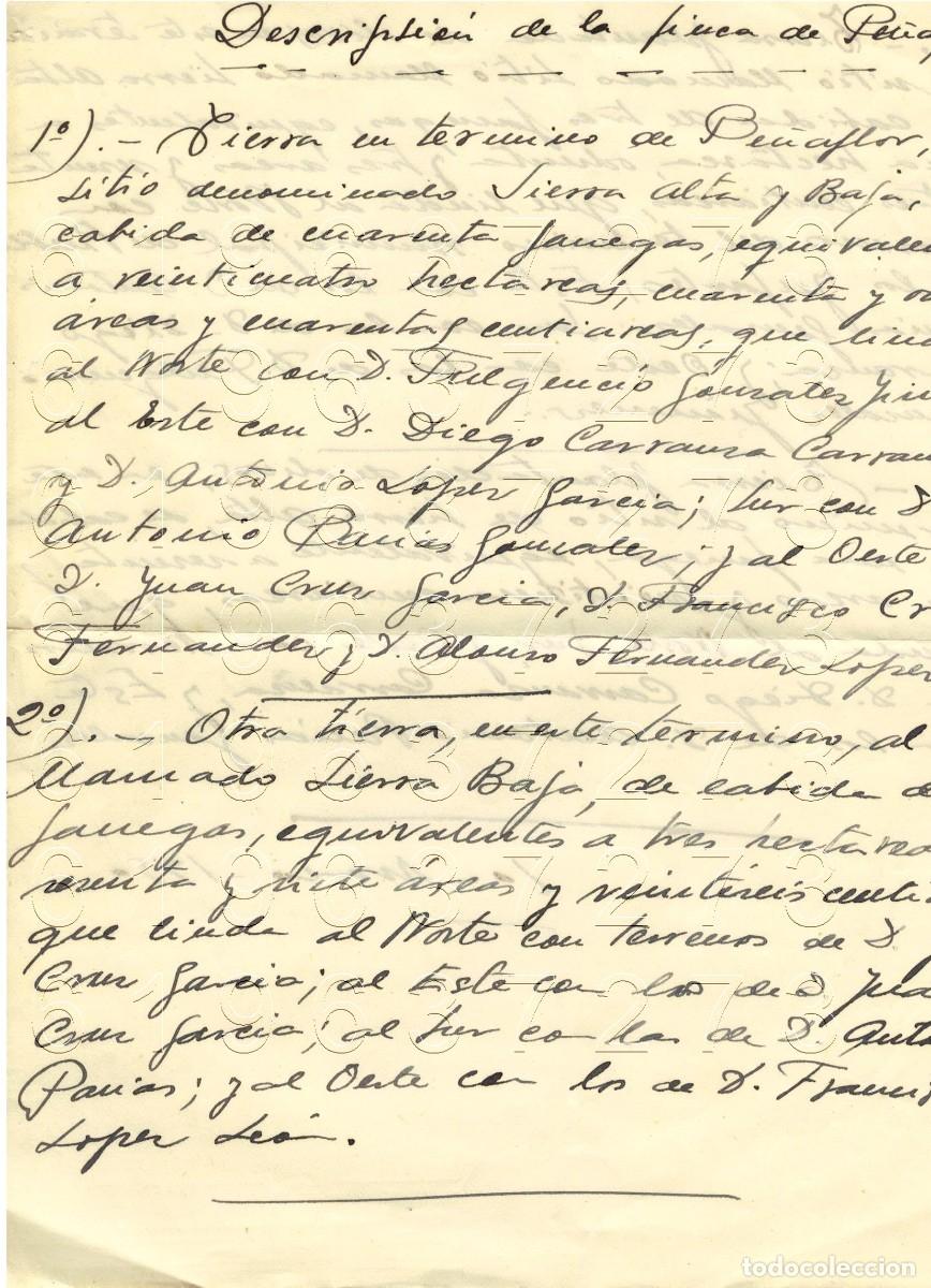 Otros Art&iacute;culos de Coleccionismo en Papel: PE&Ntilde;AFLOR SEVILLA CARTA 2 HOJAS 1950 M16