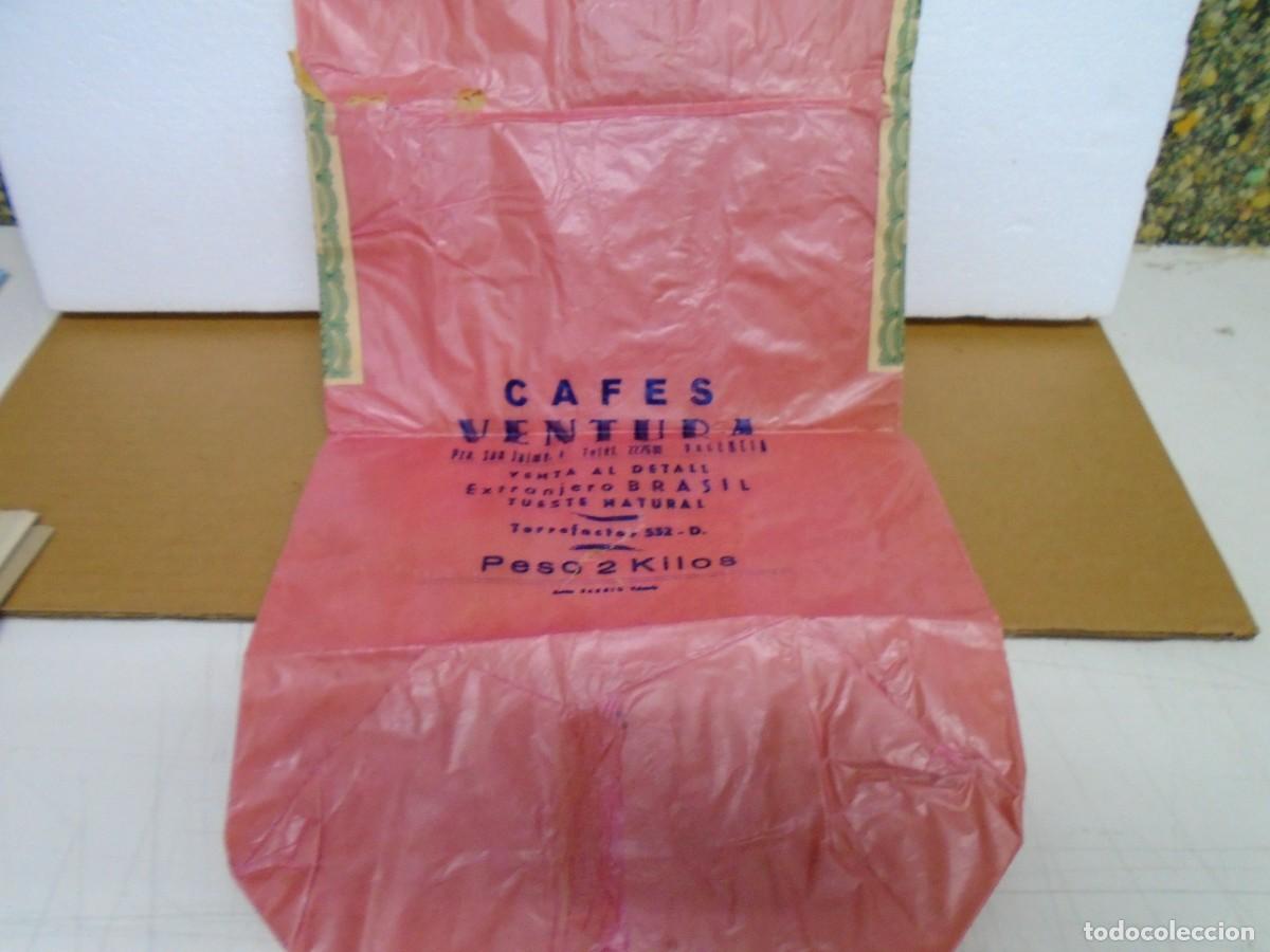 Otros Art&iacute;culos de Coleccionismo en Papel: VALENCIA. CAFES VENTURA, ANTIGUO SACO TIMBRADO DE PAPEL.