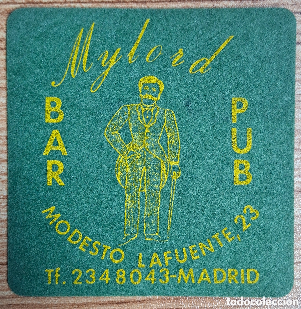 Otros Art&iacute;culos de Coleccionismo en Papel: Posavasos Bar Pub Mylord - Madrid