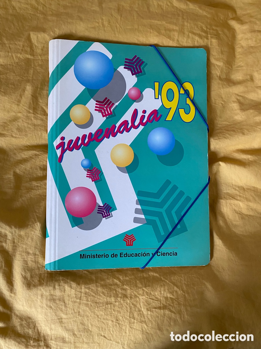 Otros Art&iacute;culos de Coleccionismo en Papel: Carpeta Archivador Juvenalia 1993 - Ministerio de Educaci&oacute;n y Ciencia - Vintage