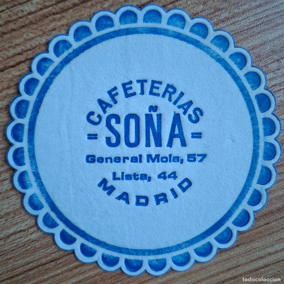 Otros Art&iacute;culos de Coleccionismo en Papel: Posavasos Cafeter&iacute;as So&ntilde;a - Madrid