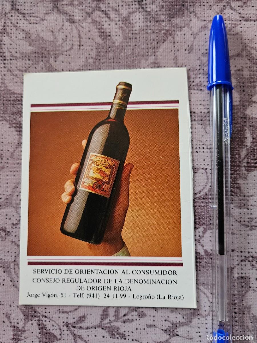 Otros Art&iacute;culos de Coleccionismo en Papel: Antigua Carta/ Tarjeta Promocional Del Consejo Regulador De La Denominaci&oacute;n Origen Rioja.