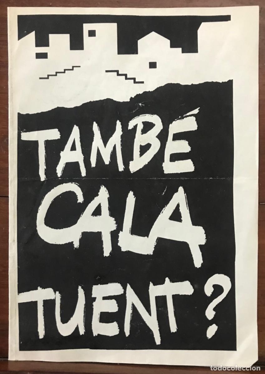 Otros Art&iacute;culos de Coleccionismo en Papel: TAMB&Eacute; CALA TUENT ? (Mallorca)- A&ntilde;os 90 - G.O.B. (Grup Balear d'Ornitologia) - Mide: 30 cm X 21 cm