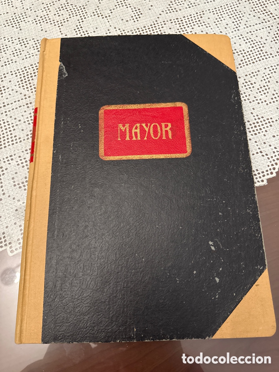 Otros Art&iacute;culos de Coleccionismo en Papel: Libro Mayor sin usar