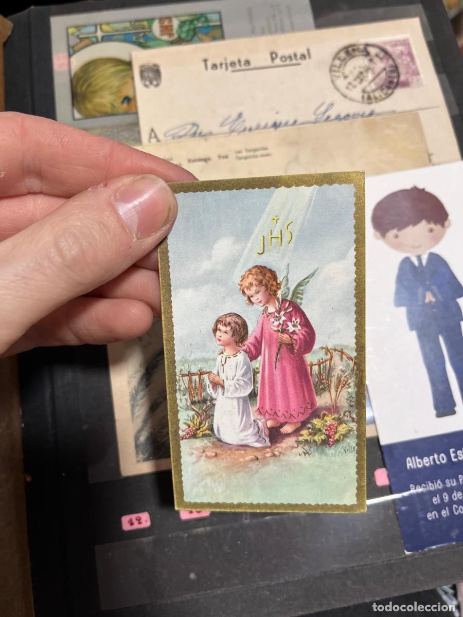 Otros Art&iacute;culos de Coleccionismo en Papel: ESTAMPA RELIGIOSA o ESQUELAS o RECORDATORIO o RECUERDO COMUNION o FRASE DE LA BIBLIA
