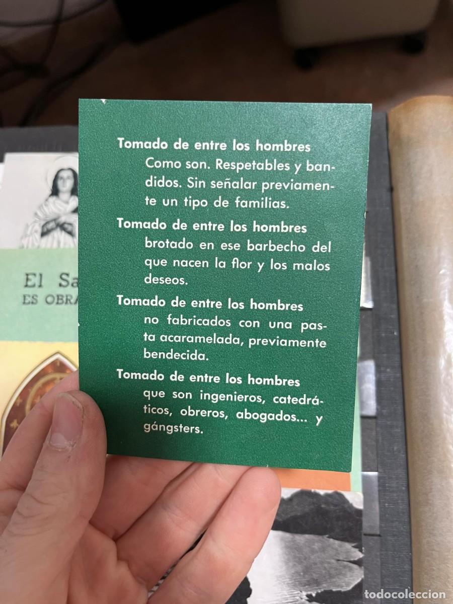 Otros Art&iacute;culos de Coleccionismo en Papel: ESTAMPA RELIGIOSA o ESQUELAS o RECORDATORIO o RECUERDO COMUNION o FRASE DE LA BIBLIA
