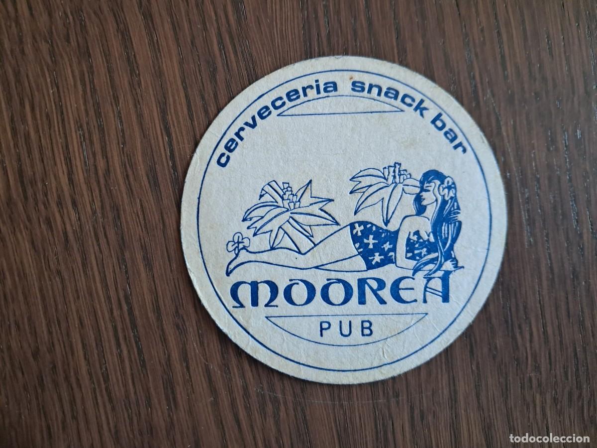 Otros Art&iacute;culos de Coleccionismo en Papel: posavasos de publicidad, pub Hawaiano, cervecer&iacute;a snack bar, Moorea. Barcelona.