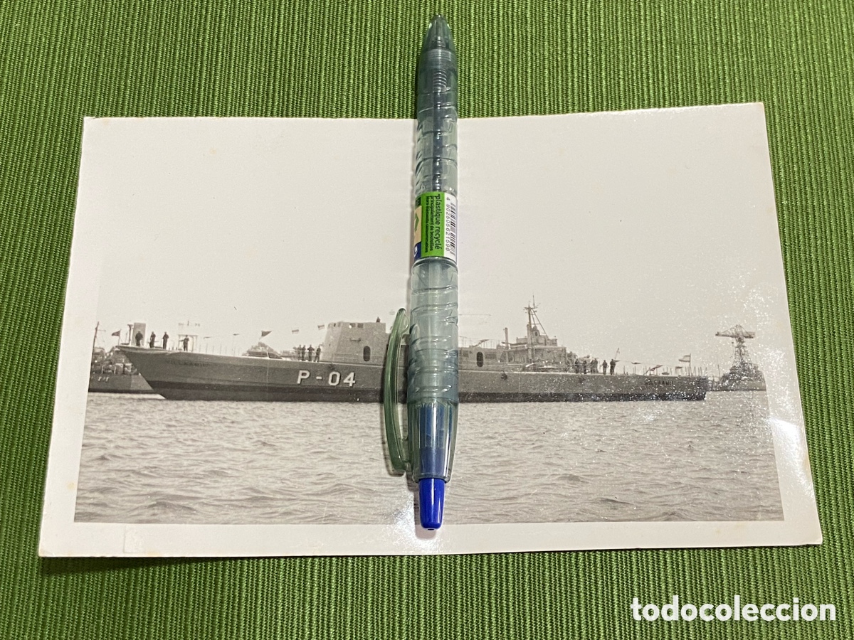 Otros Art&iacute;culos de Coleccionismo en Papel: Fotograf&iacute;a Patrullero Armada Espa&ntilde;ola P-04 Villaamil.